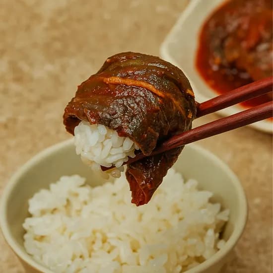 경상도식 콩잎김치 160g 2개