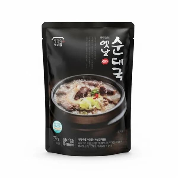 팽현숙 옛날순대국 700g 6팩