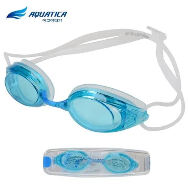 아쿠아티카 수경 김서림방지 선수용수경 AQA-1100 블루 1개 12,610원