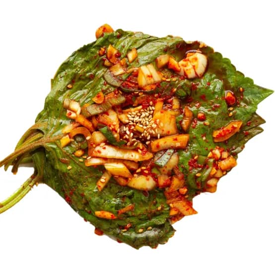 오늘곳간 국내산 깻잎김치 500g 1개