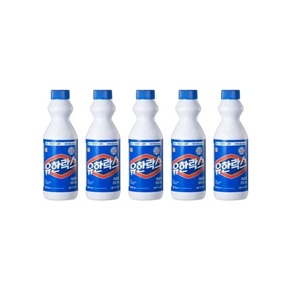 유한양행 유한락스 레귤러 500ml 5개