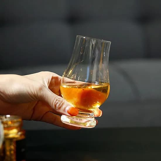 플라라 싱글몰트 위스키 테이스팅 글라스, 투명, 205ml, 2개입, 1세트