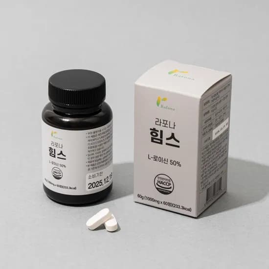 라포나 힘스 초고함량 류신 단백질 보충제 산양유 60정 1개