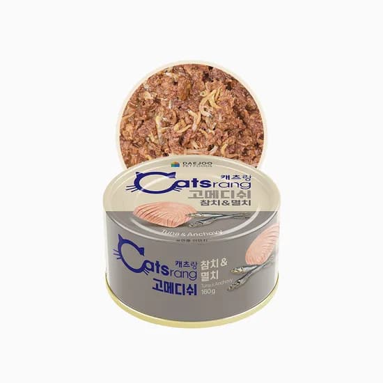 캐츠랑 고메디쉬 참치&멸치, 160g, 24캔