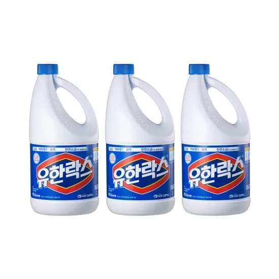 유한락스 레귤러 2L 3병