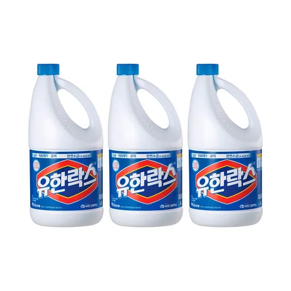유한양행 유한락스 레귤러 4L 3개