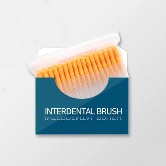 메디케이 치간칫솔 I형 0.8mm 50개 케이스 포함 1팩