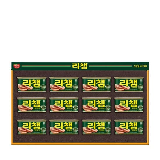 동원 리챔 G12호 선물세트 200g 12캔 1개