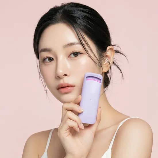 나무팩토리 뷰러형 속눈썹 고데기, BH-1216, 퍼플, 1개