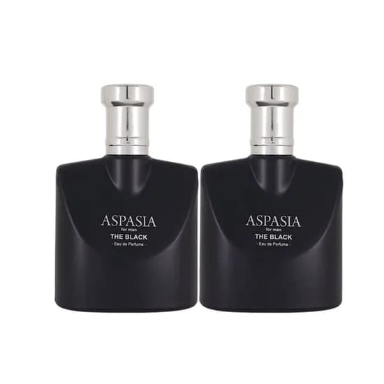 아스파시아 오드 퍼퓸 포 맨 더 블랙, 50ml, 2개