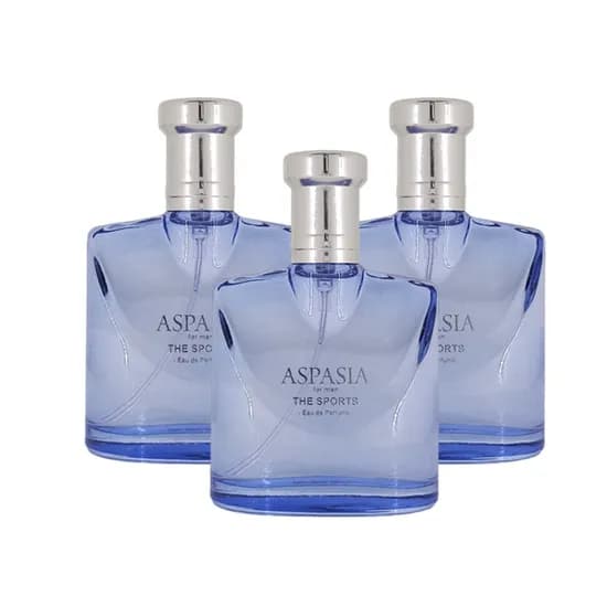 아스파시아 오드 퍼퓸 포 맨 더 스포츠, 50ml, 3개