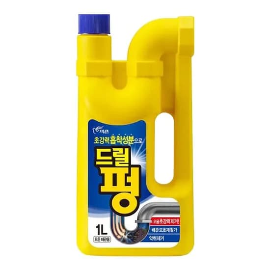 피죤 드릴펑 배수구 세정제 1L 1개