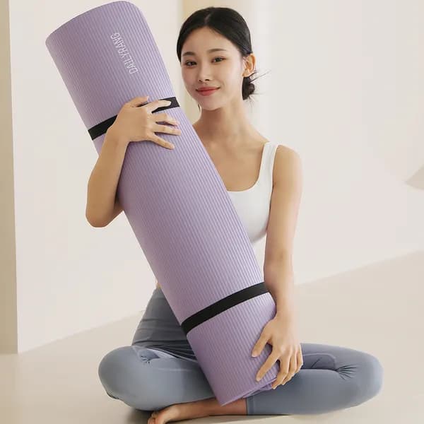 데일리랑 NBR 와이드 요가매트 20mm 바이올렛 퍼플