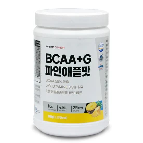 프로게이너 BCAA 파인애플맛 300g 1개