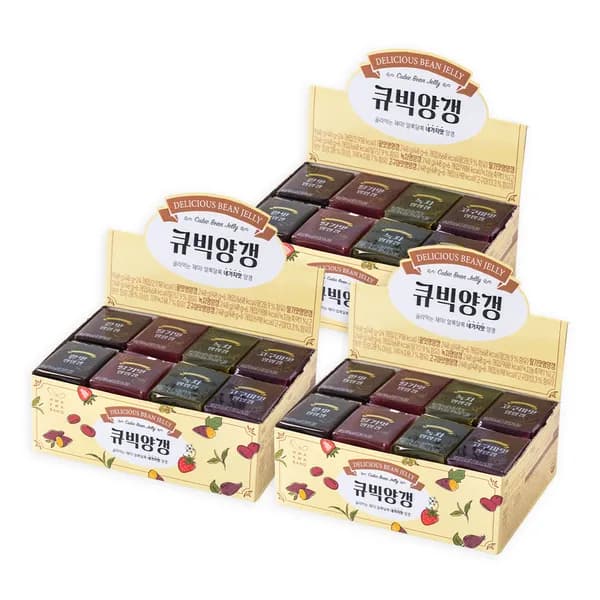 화과방 큐빅양갱 40g 24개입 3개