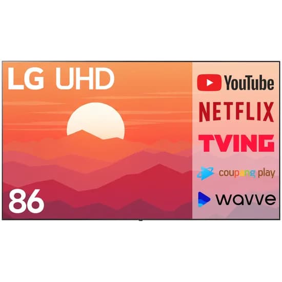 LG UHD 4K 스마트 86인치 TV 86UM8070, 86인치(218cm), 스탠드형, 방문설치