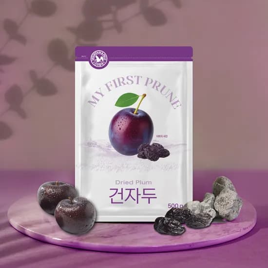 산과들에 씨를 뺀 건자두, 500g, 3봉