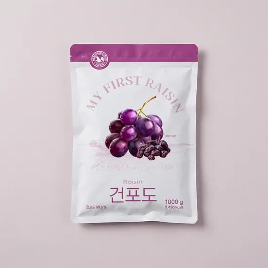 산과들에 건포도 500g 1봉 1세트