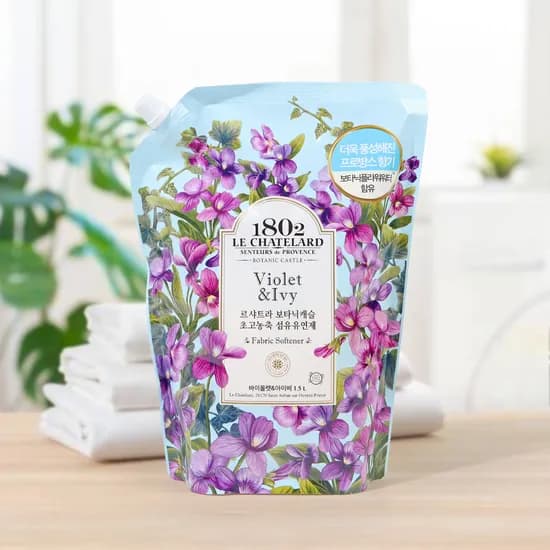 르샤트라 보타닉 고농축 섬유유연제 바이올렛 아이비 1.5L 2개