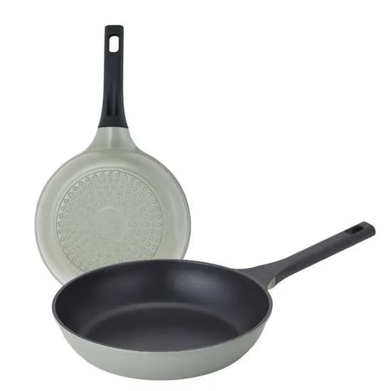 키친플라워 세이지 인덕션 주물 후라이팬 세트, 20cm+28cm, 1세트