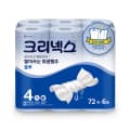 크리넥스 빨아쓰는 위생행주, 블루, 72매, 6롤, 1개