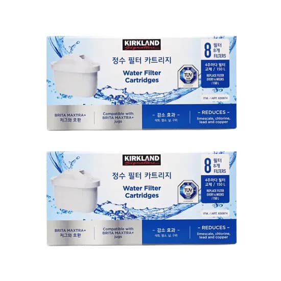 커클랜드 시그니춰 정수필터, 8개입, 2세트