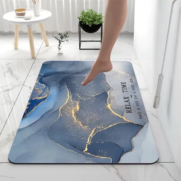 대리석 패턴 규조토 발매트 60x40cm 그레이 2개 9,306원