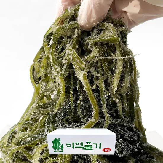해성 완도 염장미역줄기 3kg 1개