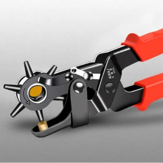 벨트 구멍 뚫기 벨트 가죽 원형 펀칭기 펀치, 원형, 19mm, 1개