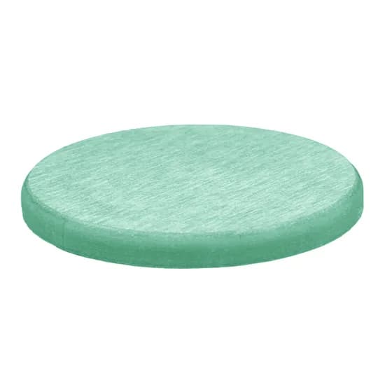 규조토 원형 티코스터, 그린, 10cm, 1개