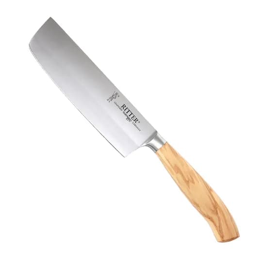 독일 리터 졸링겐 스텐레스 주방용 칼 나키리 메서 16cm, WOOD