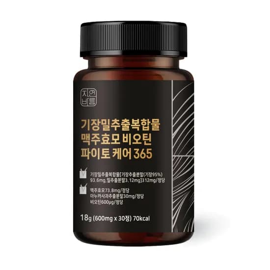 기장밀추출복합물 맥주효모 비오틴 파이토 케어 365 30정 1개