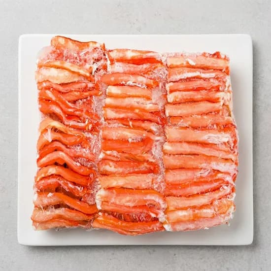 국내산 붉은대게다리살 3단 1kg 1팩