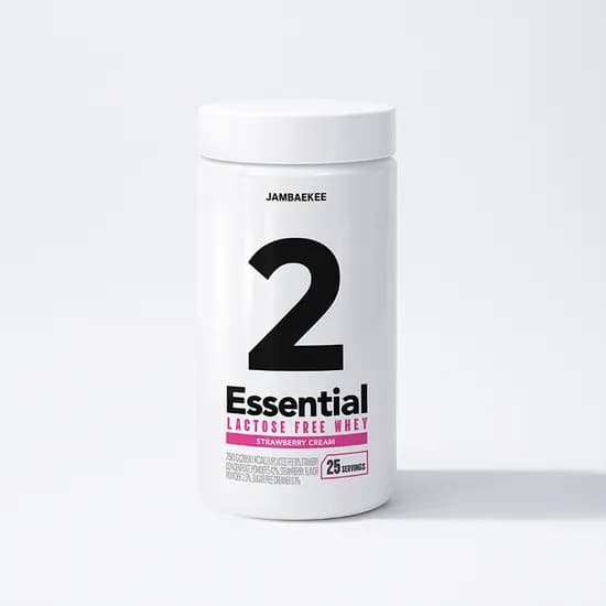 잠백이 에센셜 락토프리 웨이프로틴 딸기크림맛 750g 1개