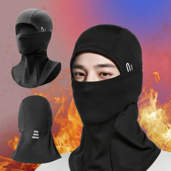 기모 바라클라바 헤드워머 블랙 FREE 1개