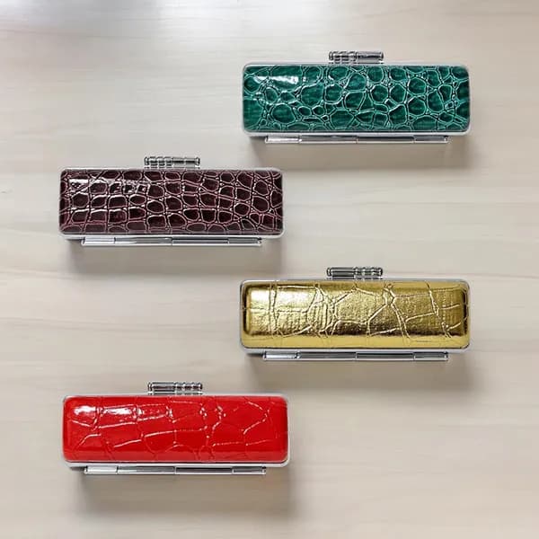 은장 가죽 도장케이스 빨강 1개 9,400원
