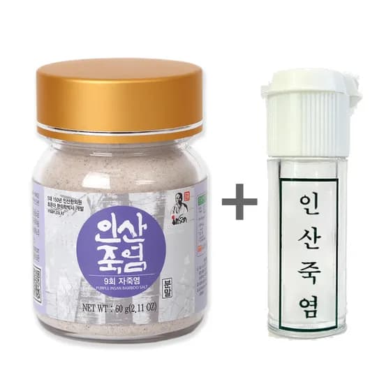 9회 인산 자죽염 분말 60g 1개