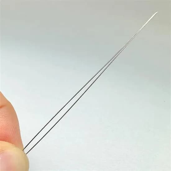 배바늘 비즈 비딩 바늘, 7.5cm, 1개
