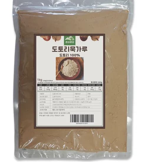 큰산큰강 도토리묵가루 중국산 1kg 1개
