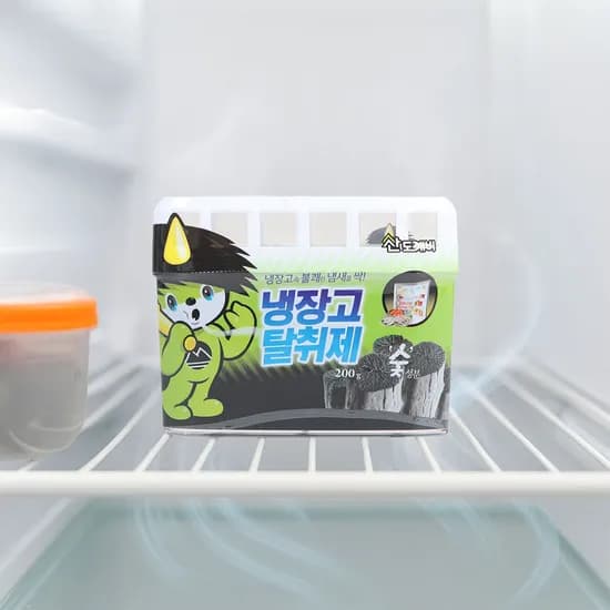 산도깨비 냉장고 탈취제 숯성분 200g 3개