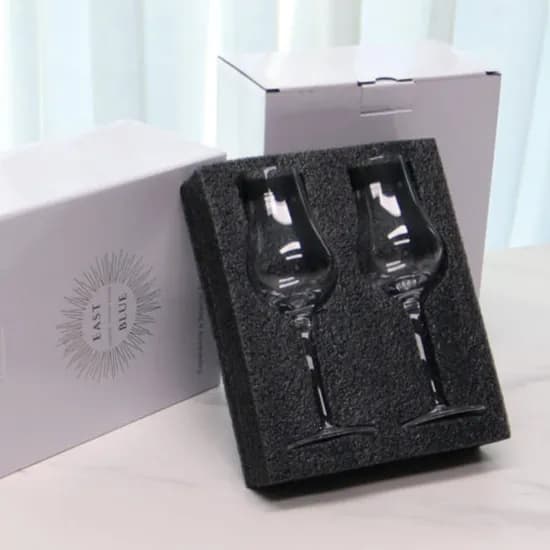 글로우 스템 노징 글라스, 200ml, 2개