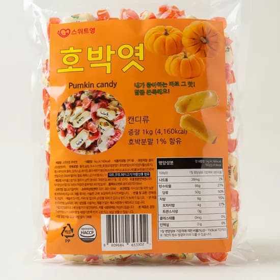 스위트영 호박엿 캬라멜 1500g 1개