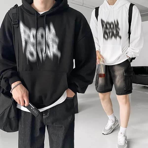 벌룬핏 데일리 락오버 후드티 네이비 FREE 1개