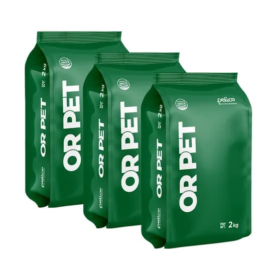올펫 연어 사료, 2kg, 3개