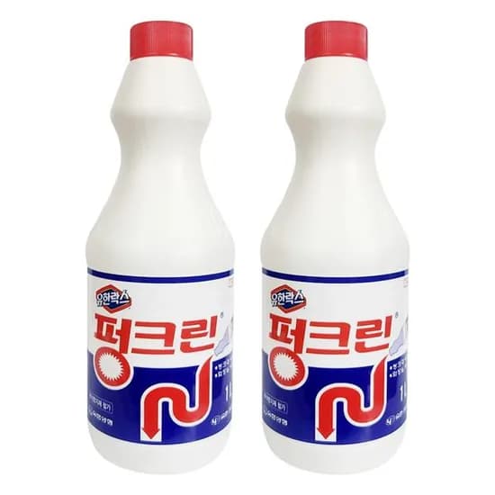 유한양행 유한 펑크린 배수구클리너 1000ml 2개