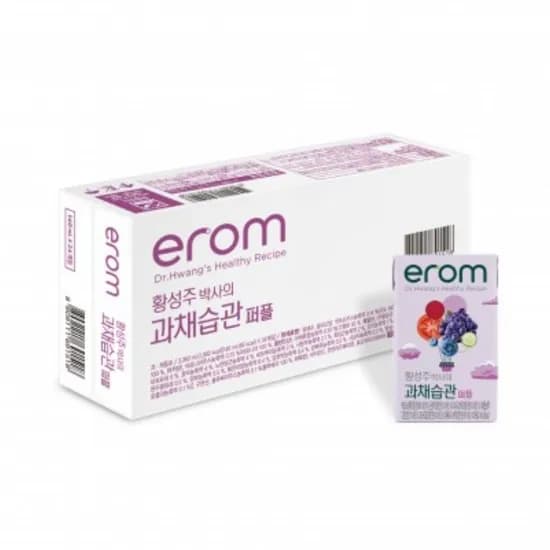 이롬 황성주 과채습관 퍼플 140ml 24개