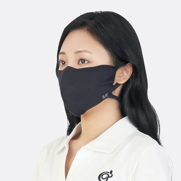 아이브 스탠다드 마스크 남녀공용 L 블랙 UV자외선차단 1개 13,000원