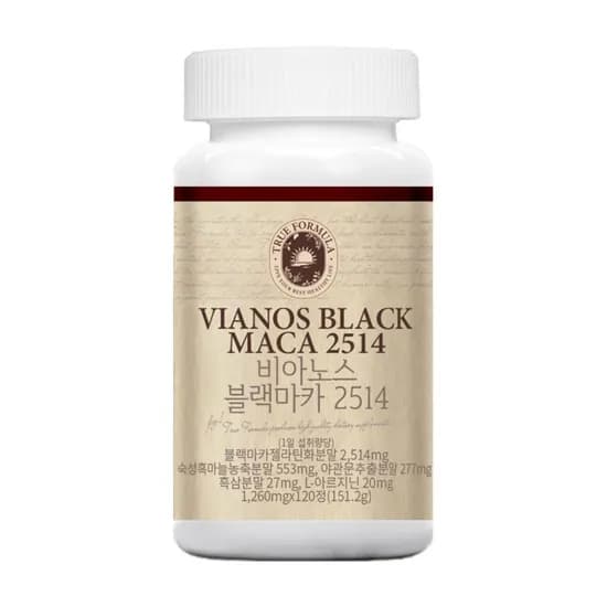 비아노스 블랙마카 1,260mg 120정 1개