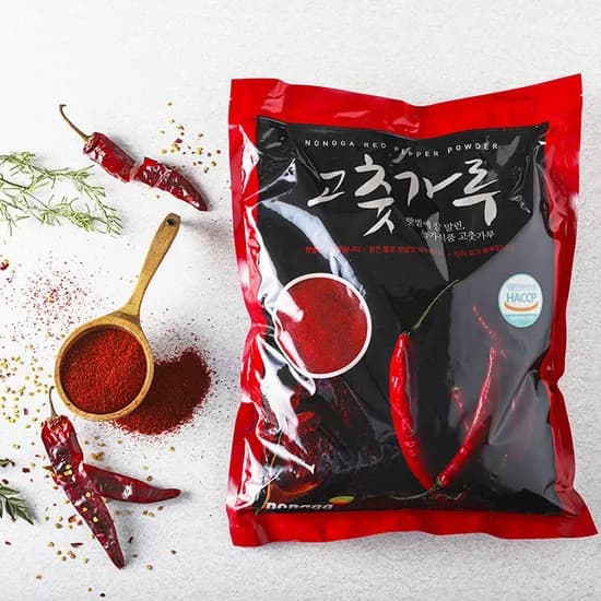 태양초 고운 고춧가루, 1kg, 1팩