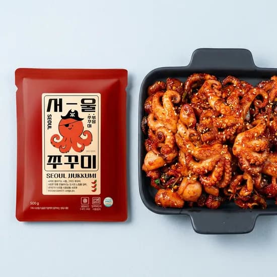 하루한끼 서울 쭈꾸미 500g 5팩